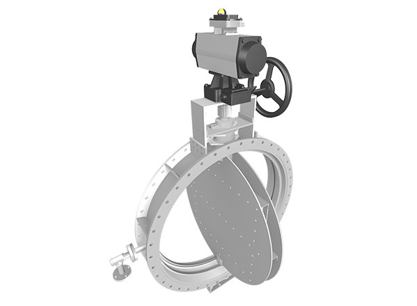 flue gas damper valve